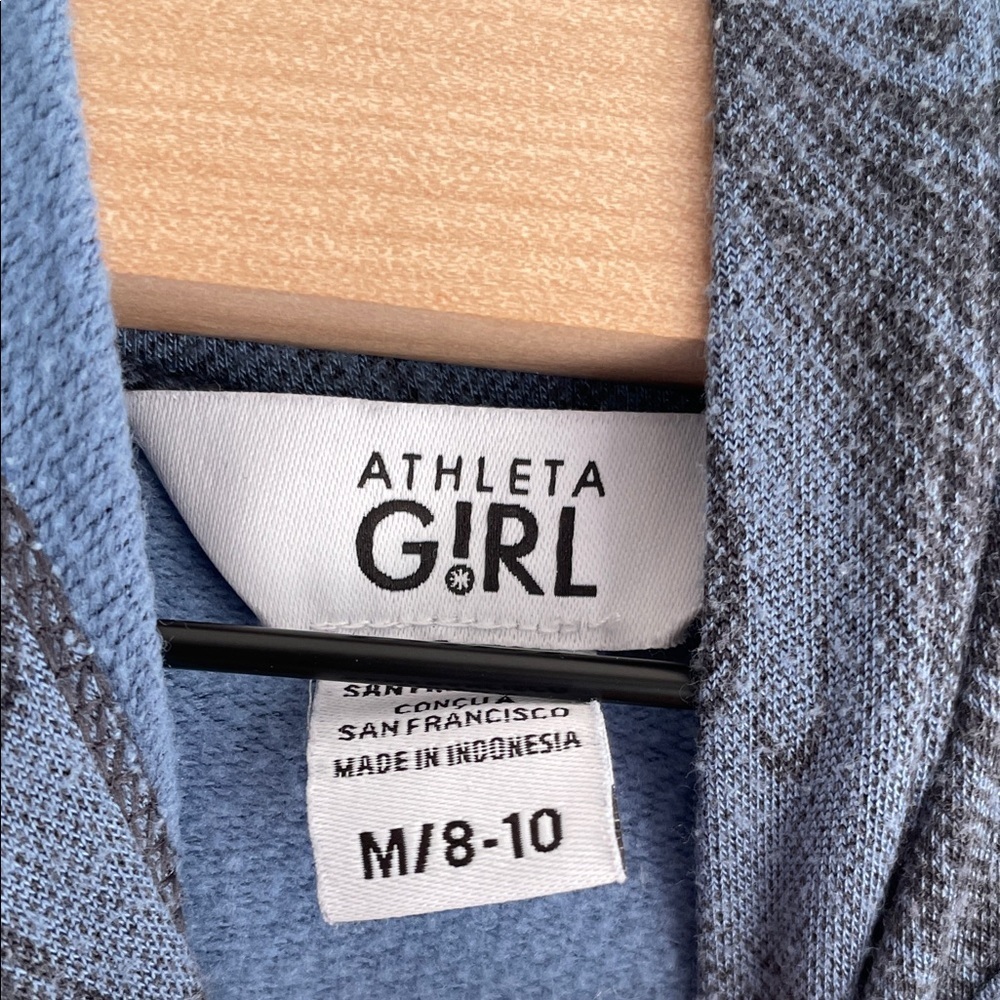 Blue Marble Pattern Sweatshirt - Picture 2 of 5